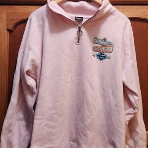 Harley-Davidson Light Pink Zip-Up